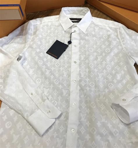 lv white shirt|louis vuitton white shirts.